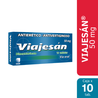 Viajesán 50mg  Tabletas - Caja 10 Un