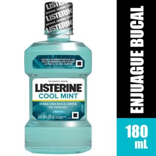 Enjuague Bucal Listerine Cool Mint de 180 ML