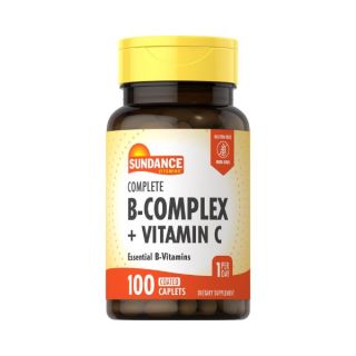 B-Complex + vitamin C - Frasco 100 UN