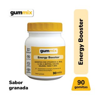 Gummix Gomitas Energia Multivitaminico + Energia Para Adultos - Frasco 90 UN