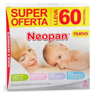 Neopan Protector Lactancia - Caja 60 UN