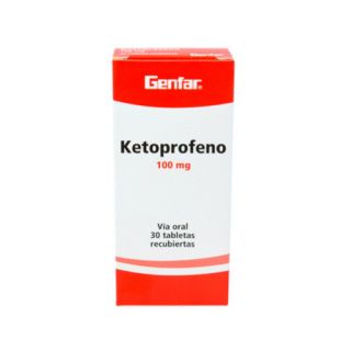 Ketoprofeno 100 mg  - Caja 30 UN