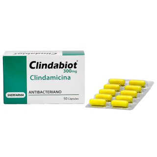 Clindabiot 300mg Cápsulas - Caja 50 UN