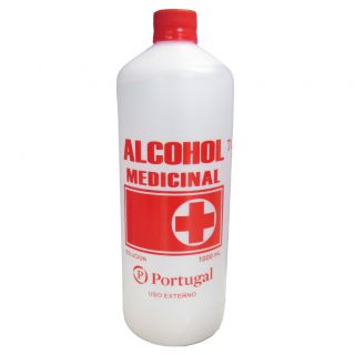 Alcohol Medicinal 70° Portugal - Frasco 1000 ML