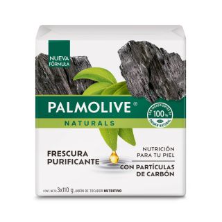 Palmolive Jabón Carbón 110 G - Pack 3 UN