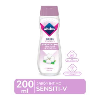 Nosotras Jabón Intimo Sensitive - Frasco 200 ML