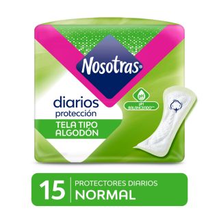 Nosotras Protectores Diarios - Bolsa 15 UN