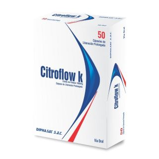 Citroflow K 1080 Mg Cápsula Liberación Prolongada - Caja 50 UN