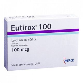 Eutirox 100Mcg Tableta - Caja 50 UN