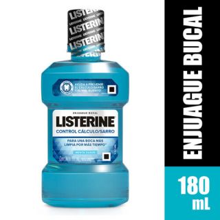 Enjuague Bucal Listerine Control Sarro de 180 ML
