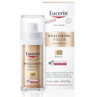 Sérum Anti-Edad Eucerin Hyaluron Filler + Elasticity 3D - Frasco 30 ML