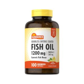 Fish Oil 1200 Mg - Frasco 100 UN