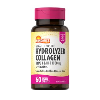 Hydrolyzed Collagen + Vitamina C - Frasco 60 UN