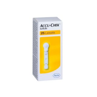 Accu-Chek Lancetas  Soft Clix - Caja 25 UN