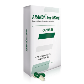 Aranda 5MG/100MG - Caja 30UN