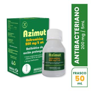 Polvo Suspension Oral Azimut 200 Mg / 5 ML - Frasco 30 ML