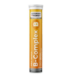 B-Complex B German Energy Sabor Naranja - Tubo 20 UN