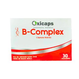 Oxicaps B-Complex Cápsulas - Caja 30 UN