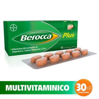 Berocca Plus Multivitamínico - Caja 30 UN