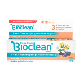 Crema Cover Bioclean Triple Acción - Tubo 40 G