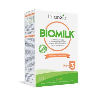 Infanzia Biomilk 3 x 400 gr - Caja 1 UN