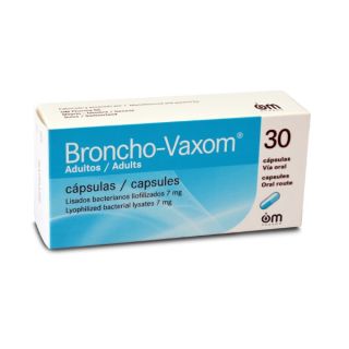 Broncho-Vaxom Adultos 7mg Cápsulas - Caja 30 UN