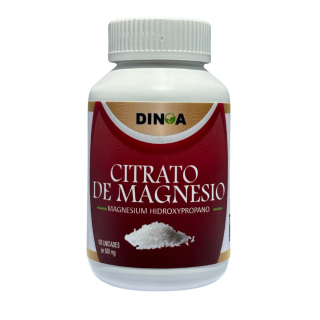 Citrato de Magnesio 500 Mg Cápsulas - Frasco 100 UN
