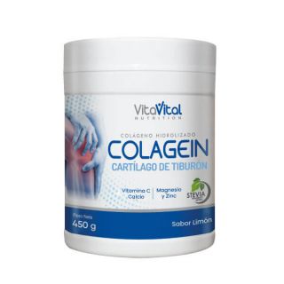 VitaVital Colagein Sabor Limón - Frasco 450 G