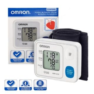 Tensiómetro De Muñeca Omron Hen 6124 - Unidad 1 UN