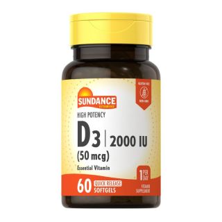 Vitamina D3 50 MCG - Frasco 60 und