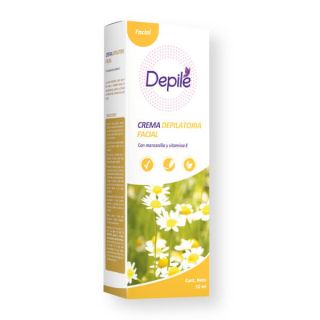 Depile Crema Depilatoria Facial Manzanilla - Frasco 50 ML