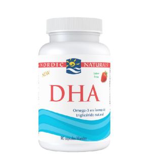 New DHA Fresa Cápsulas Blandas - Frasco 90 UN