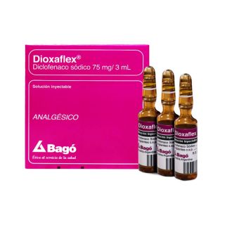 Dioxaflex 75 Mg/ 3 Ml Ampolla- Caja 3 UN