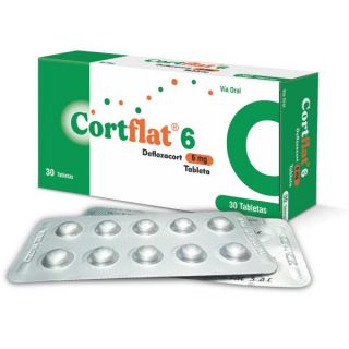 Cortflat 6 Mg Tabletas - Blíster 10 UN