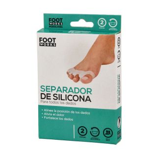 Separador de Dedos Foot Works - Caja 2UN