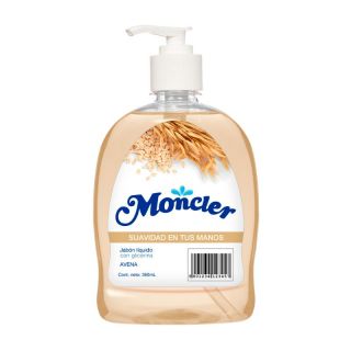 Jabón Líquido Moncler Avena -Frasco 360 ml 
