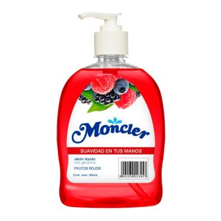 Jabón Líquido Moncler Frutos Rojos - Frasco 360 ml