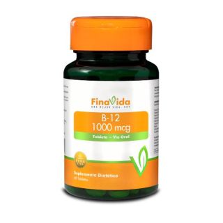 Suplemento Dietético B-12 1000mcg FinaVida Tabletas - Frasco 60 Un