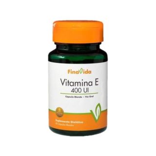 Suplemento Dietético Vitamina E FinaVida Cápsulas Blandas - Frasco 60 Un