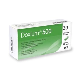 Doxium 500mg Cápsulas - Caja 30 UN