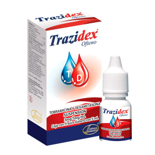Trazidex Ofteno Suspensión Oftálmica - Frasco 5 ML