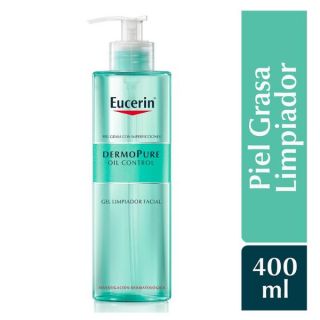 Eucerin Dermopure Gel Limpiador Facial - Frasco 400 ML