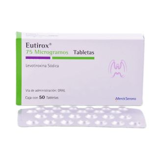 Eutirox 75 Mcg Tabletas - Caja 50 UN