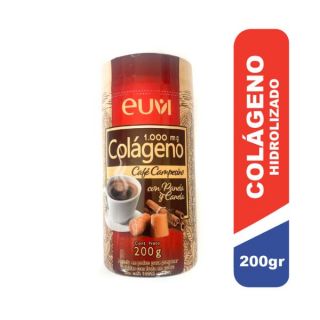 Euvi Colágeno  Sabor Café Campesino - Pote 200g