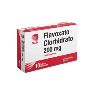 Flavoxato Clorhidrato 200 Mg Tabletas - Caja 10 UN