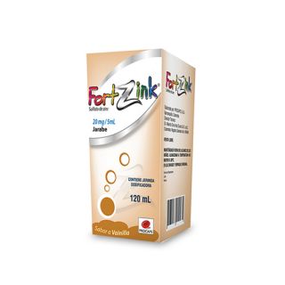 Fortzink 20Mg/5Ml Jarabe  - Frasco 120 ML
