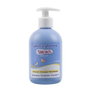 Simonds Jabón Líquido Glicerina - Frasco 340 ML