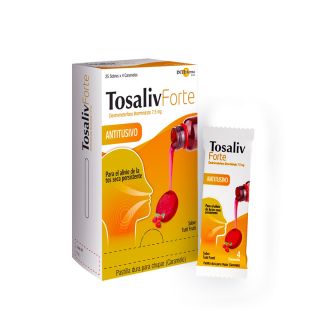 Tosaliv Forte Caramelos Sabor Tutti Frutti - Sobre 4 UN