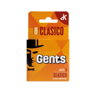Preservativo Gents Clásico - Caja 3 UN