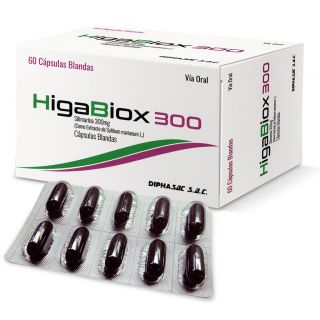 Higabiox 300Mg Cápsulas - Caja 60 UN